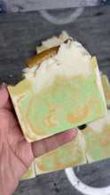Load image into Gallery viewer, Champagne cold process soap bar
