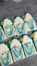 Load image into Gallery viewer, Monster University cold process soap bar
