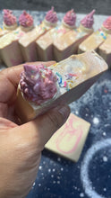 Load image into Gallery viewer, Cupcake cold process soap bar (with sprinkles)
