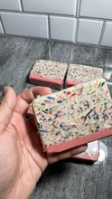 Load image into Gallery viewer, Confetti cold process soap bar
