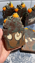 Load image into Gallery viewer, Pumpkin Path cold process soap bar
