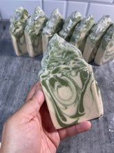 Load image into Gallery viewer, Cantaloupe cold process soap bar
