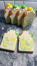Load image into Gallery viewer, Green apple Explosion Soap Bar

