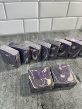 Load image into Gallery viewer, Amethyst cold process soap bar
